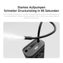 Xiaomi Portable Electric Air Compressor 2 Pro, Batería 2500 mAh, 5 Modos, 150 PSI, Apagado Automático, Pantalla Digital & Luz LED, USB‑C – Ideal para Coche, Bicicleta, Moto, Patinete & Balones - 3