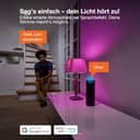Osram SMART LED Lampe A60 Kolbenform E27, 9W ZigBee 3.0, RGBW 16 Mio. Farben, dimmbar, App Steuerung, Alexa - 4