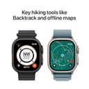 Apple Watch Ultra 3 GPS + Cellular 49mm Premium Running and Multisport Smartwatch with Rugged Black Titanium Case with Black Ocean Band. Advanced Health and Fitness Tracking - 5