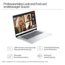 HP Envy x360 2 in 1 Laptop Intel Core Ultra 7 155U, 16" 2K Touch Screen (1920×1200), Intel Graphics, 16GB DDR5 6400MHz RAM, 1TB NVMe SSD, layout tastiera tedesco, Windows 11 Home, Argento - 6