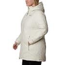 Columbia Heavenly Long Hooded Jacket, Chaqueta Acolchada Con Capucha para Mujer, Chalk, Talla XS - 8