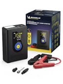 MICHELIN Air Power Max Hybrid Li-Ionen Akku-Kompressor mit Jump Starter & Powerbank – 3in1 Starthilfe, Luftpumpe 9,9 bar & 10.000 mAh Powerbank für Auto, Motorrad & Fahrrad - 1
