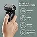 Panasonic Series 900 ES-LV9U 5-Lama Rasoio Elettrico Per Gli Uomini Con Pulizia Automatica, Sensore Di Barba Reattivo E Supporto Di Ricarica, Bagnato E Asciutto Rasoio Cordless - 4