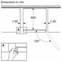 Bosch KGN392LAG Serie 4, Frigorifero combinato da libera installazione, Total No Frost, VitaFresh XXL: Spazio extra-large per i tuoi cibi freschi, PerfectFit, Luce LED, Acciaio, 203 x 60 cm - 15
