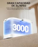 PETKIT EVERSWEET MAX 2 Fuente para Gatos sin Cable, Resistente al Calor, con Sensor de Movimiento, 5000mAh Batería Recargable, Control de App, 3L Bebedero Gatos Automático, Acero Inoxidable - 6