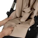 CYBEX Gold Cochecito Balios S Lux, Posición Reclinada Ergonómica, Sistema de Arnés con Una Sola Mano, Desde el Nacimiento Hasta 22 kg (Aprox. 4 Años), Seashell Beige - 11