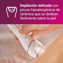 Philips Depiladora Mujer Serie 8000, 9 en 1, Para Cuerpo, Cara, Pies y Bikini, Uso en Seco o Humedo, Piel Suave desde Casa, Cabezal Ceramico, BRE740/10, Blanco - 4
