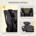 Jovikids Ranger TT 360° Rotating Car Seat i-Size, 40-150cm All-in-One with ISOFIX & Top Tether, ECE R129 Approved, Extended Rear-Facing, Adjustable Headrest, Side Protection for Newborn-12 Years - 10