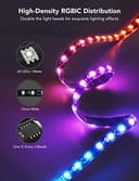 Govee TV LED Backlight T2 with Dual Cameras, 5m RGBIC Envisual LED Strip Lights with Double Beads for Ultra-Thin 75-85 inch TVs, Wi-Fi, Music Sync, DreamView, Voice&App Control, Alexa(0.9m*2+1.6m*2) - 4