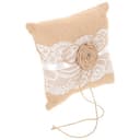 Toyvian Cuscino per Cerimonie di Matrimonio e Fidanzamento Lino Khaki con Design e Leggero Protegge Grazia le Tue Stili multipli Stili multipli - 1