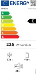 Samsung Frigorifero Side by Side AI RS80F66KCT/EF con Dispenser Acqua/Ghiaccio, Wifi con AI Energy Mode, Total No Frost, SpaceMax, 634 L, LxAxP: 91,2 x 178,4 x 72,6 cm, Inox - 12