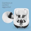 Maxi-Cosi Rivestimento Seggiolino, Fodera estiva in cotone biologico per Pearl 360 e Mica (Eco), Copriseggiolino auto, 100% cotone naturale traspirante, lavabile in lavatrice, bianco naturale - 3