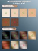 Epilatore Luce Pulsata con Funzione di Raffreddamento a Ghiaccio, Schermo LCD Touch,Modalità di Scorrimento Automatico, Epilatore a Luce Pulsata per Donne e Uomini,Viso, Ascelle, Bikini,Corpo, Bianco - 8