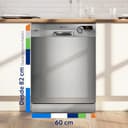 Balay - Lavavajillas, Libre Instalación, 13 Servicios, 60 cm de ancho, Silencioso, Acero Antihuellas, 3VS572IP - 2