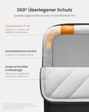 tomtoc 360° Laptop Tasche Hülle für 14-Zoll MacBook Pro M5 Pro/Max (2026), M5/M4/M3/M2/M1 A3434 A3112 A3401 A3185 A2992 A2918 (2025–2021), Wasserabweisend Laptophülle Passt 13,8" Surface Laptop 7 - 4