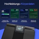 Evosync Körperanalyse-Waage – Smart Körperfettwaage mit 58 Gesundheitsmetriken, 8-Elektroden-Technologie, hochpräzise Messung, kostenlose App ohne Abo, Multi-User, Bluetooth & Reportfunktion - 6
