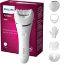Philips Depiladora Mujer Serie 8000, 6 en 1, Para Cuerpo, Cara, Pies y Bikini, Uso en Seco o Humedo, Piel Suave desde Casa, Cabezal Ceramico, BRE715/00, Blanco - 1
