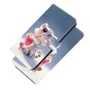 BLOTECH Glossy Surface Wallet for OPPO Realme GT Neo6 Sparkle Glitter PU Leather Cover with Soda-drinking tiger cub Pattern Cute Phone Pocket for Women Girls Phone Protective Flip Case - 2