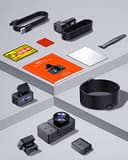 VANTRUE E3 3 Lens 2.7K Dashcam mit 5GHz WiFi, 1944P+1080P+1080P Dash Cam, Sprachsteuerung Dashcam Auto Vorne Hinten, IR Nachtsicht, 24Std. Puffer Parkmodus Dashcams, Loopaufnahme, Max 512G - 9