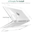 Crystal Clear Case for HP Envy x360 16-inch 2-in-1 Laptop 2024, Lightweight Hard Shell with Scratch-Resistant Protection, Precise Cutouts, Easy Installation, NOT Fitting Any Other HP - 5
