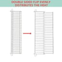 WEBROIL 66044 - Rejilla de calentamiento para parrillas de gas Weber GS4 Genesis II S310 E310 E315 E330 S335 S345 E325 Ce310 Ex335, rejillas de calentamiento dobles de acero inoxidable para Weber - 4