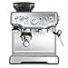 Sage - The Barista Express - Bean to Cup Coffee Machine with Grinder and Manual Milk Frother - 16 Grind Settings, 15 Bar Pump, PID Temp Control, Brushed Stainless Steel - 1