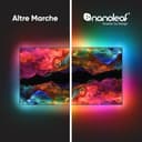 Nanoleaf Kit 4D Screen Mirror + Kit Lightstrip per TV e schermi fino a 85"/215 cm - Striscia LED RGBW connessa + fotocamera, thread & WiFi, compatibile con Amazon Alexa Google Home Apple - 2