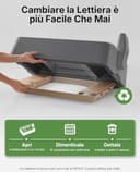 PETKIT PUROBOT CRYSTAL DUO Lettiera Gatto Autopulente con Telecamera AI, Monitoraggio APP, Deodorizzazione Doppia, Design Aperto Sicuro, Doppio Vano Raschiatura Bidirezionale per Gatti Grandi, Grigio - 3