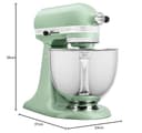 KitchenAid MIXER TILT-HEAD 4.8L - ARTISAN - Pistachio - 5KSM125BPT - 7