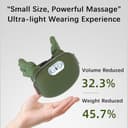 Vokot Massaggiatore Cervicale Schiena Spalle e Collo con manine, Massaggio 4D Shiatsu Per sollievo muscolare e rilassamento, senza fili ricaricabile - 5