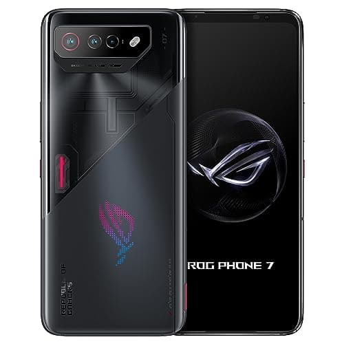 ROG Phone 7, EU Official, Black, 512GB Storage and 16GB RAM, 6.78 Inches, Snapdragon 8 Gen 2