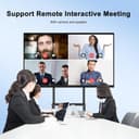 YCKJNB Pizarra Digital Interactiva 55 Pulgadas, Pantalla Táctil 4K UHD, Android 14, 8+128GB, SmartBoard Pizarra Blanca Digital Todo en Uno para Aula Oficina Hogar Negocios(Pantalla y Soporte de Pared) - 7