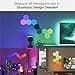 Nanoleaf Shapes Ultra Black Hexagon Starter Kit, 9 Esagoni Luminosi LED RGBW Smart - Applique da Parete Interno Modulari, Luci Led 16M Colori WiFi, Funziona con Alexa, Sincronia Musica e Monitor - 2