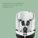 Maxi-Cosi Rivestimento Seggiolino Auto in cotone organico per Emerald 360 S, Copri seggiolino per bambini, Morbido, Materiale traspirante che assorbe l'umidità, Lavabile in lavatrice, Natural White - 2