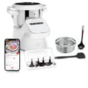 Moulinex, Companion, Robot da cucina, 14 funzioni, Capacità XL 10 persone, Grigio, Made in Francia, HF8408F1 - 1