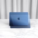 eleger Case Compatible with MacBook Air 15 inch M5 A3448 M4 A3241 M3 A3114 M2 A2941 [Matching Mac's midnight], 2026 2025 2024 2023 Release, Transparent Hard Plastic Shell Cover, Midnight Clear - 6