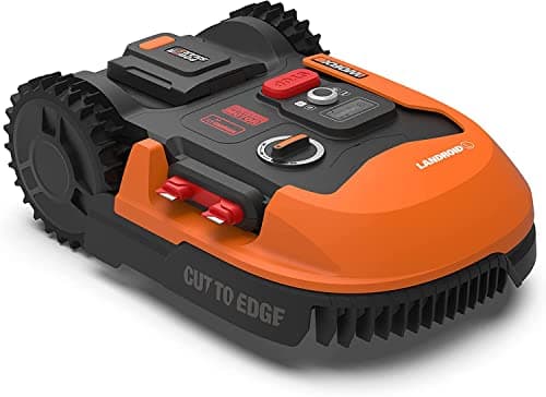 WORX Robot cortacésped Landroid M500 Plus 20V Máx. | WR165E | Superficie de hasta 500m2 | Pendientes de hasta el 35% | Navegación Inteligente |Cut to Edge 2,6 cm del Borde