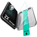 ESR 2 Stück Schutzfolie für iPad Pro 13 Zoll M5/M4 (2025/2024), Displayschutz mit UltraFit Ablage, 9H Härte, Kratzfest, HD-Klarheit, Staub- und Blasenfrei, Pencil (USB-C)/Pro Unterstützung - 1