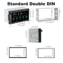 Alondy Autoradio Bluetooth 2Din mit Bildschirm(7"), Kompatibel mit [Wireless] Apple CarPlay/Android Auto Typ-C USB 3A Schnellladung Rückfahrkamera AM/FM/RDS Radio DSP - 8