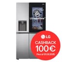 LG GSXV80PZLE Frigorifero Americano Side by Side InstaView Total No Frost con Congelatore, 635 L, Door Cooling, Linear Cooling, Compressore Lineare Inverter - Frigo Smart con Wi-Fi e Freezer - 2