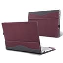 Laptop-Hülle für Lenovo ThinkPad X1 Carbon Gen 13 Aura Edition, ThinkPad X1 Carbon Gen12 Intel (14 Zoll), All-Inclusive-Drop-Case, PU-Leder, Schutzhülle, abnehmbare Schale, Weinrot - 9