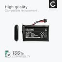 CELLONIC, battery sat nav compatible with TomTom Rider 550, Rider 500, Rider 400 (2500mAh, 3.7v) Replacement battery LHA11133000, LHA11138000, VF3W - 4