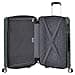 American Tourister Flashline - Spinner M, Suitcase, 67 cm, 69/75 L, Green (Dark Forest) - 2