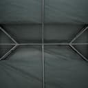 Outsunny Ersatzdach für Pavillon 3 x 4 m wasserabweisend Pavillondach mit Doppeldach Ersatzbezug für Gartenpavillon Ersatzteile aus Polyestet-Stoff Kohlegrau - 7