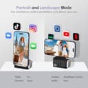 COMITOK MOCA iPhone 17 Pro Camera Grip No Need App for iOS26, Compatible iOS17 and iOS18, Fun Shot Magnetic Grip for Phone Native Camera with Anti-Drop Detachable Remote and Convenient Keychain Hook - 9