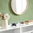 2 Pzs Bandejas para Dejar Joyas Cuenco de Cerámica Decorativo Plato de Joyería, Organizador de Llaves Anillos Collares Adornos Pequeños Trinket, Formas de Conchas y Estrellas de Mar (12.5-13.5CM) - 5