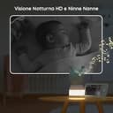 BOIFUN 2K Baby Monitor WiFi, Telecamera 360° con Luci Notturne e Display LCD 5" 3MP, Controllo da App e Monitor, Auto Tracking, Rilevamento Movimento e Suono IA - 5