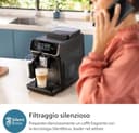 Philips Serie 2300 Macchina da caffè automatica - 4 tipi di bevande, Display touch screen a colori, LatteGo, SilentBrew, Macinacaffè in ceramica al 100%, Filtro AquaClean. Nero Opaco (EP2330/10) - 6