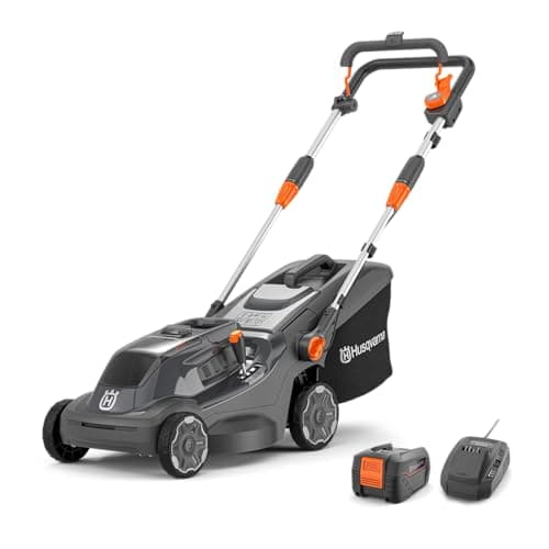 Tagliaerba a batteria Husqvarna Aspire LC34-P4A con batteria 4 ah POWER FOR ALL e caricatore inclusi, maneggevole, compatta e potente