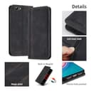 AKABEILA Case for Realme GT Neo6 SE 5G PU Leather Flip Wallet Case with Magnetic Closure Kickstand Card Slot Folio Cover 6.78 Inch Black - 6